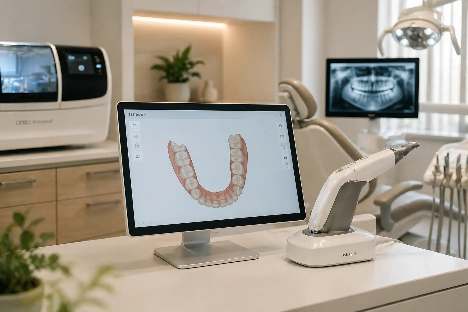 State-of-the-art digital dental planning equipment